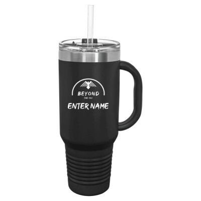 40oz Travel Mug with name Thumbnail
