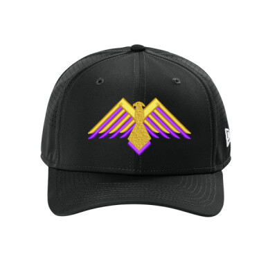 New Era Metallic Embroidered Perforated Trucker Hat Thumbnail