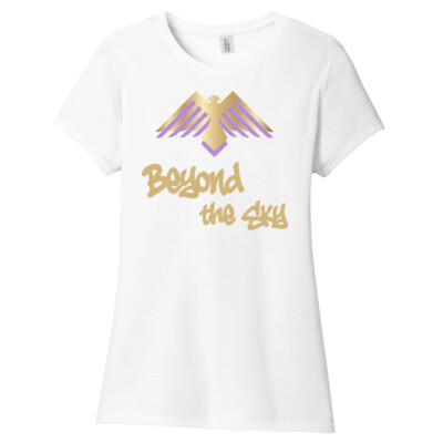 Ladies Beyond the Sky Spraypaint Triblend Shirt - Gold Thumbnail