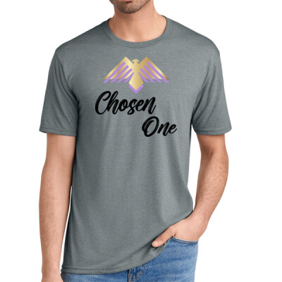 Adult Unisex Chosen One Triblend Shirt - Black Thumbnail