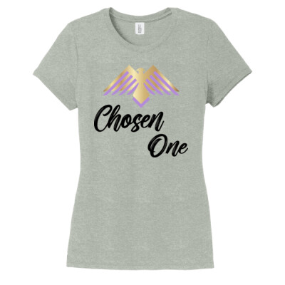 Ladies Chosen One Triblend Shirt - Black Thumbnail