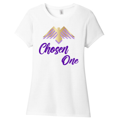 Ladies Chosen One Triblend Shirt - Purple Thumbnail