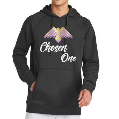 Adult Chosen One Fleece Hoodie - White Thumbnail