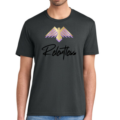 Adult Unisex Relentless Triblend Shirt - Black Thumbnail