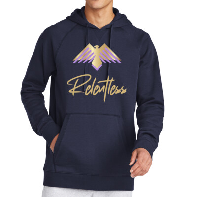 Adult Relentless Fleece Hoodie - Gold Thumbnail