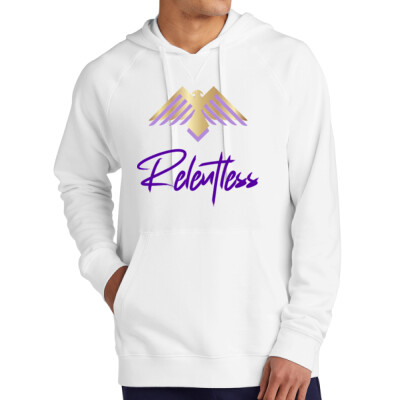 Adult Relentless Fleece Hoodie - Purple Thumbnail