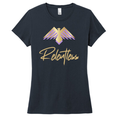 Ladies Relentless Triblend Shirt - Gold Thumbnail