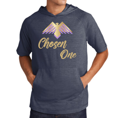 Chosen One Short Sleeve Triblend Hoodie - Gold Thumbnail